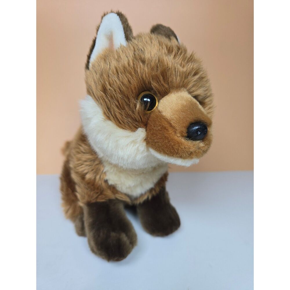 Red Fox Plush Stuffed Animal Miyoni Aurora World 9" Realistic Wildlife Canine